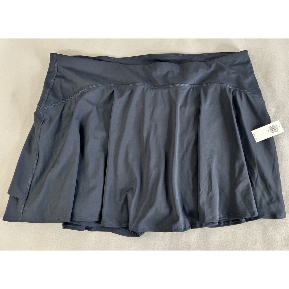 Old Navy Skort  Powersoft Blue Sz XXL‎ Extra High Rise New